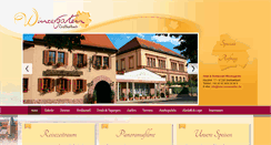Desktop Screenshot of hotel-winzergarten.de